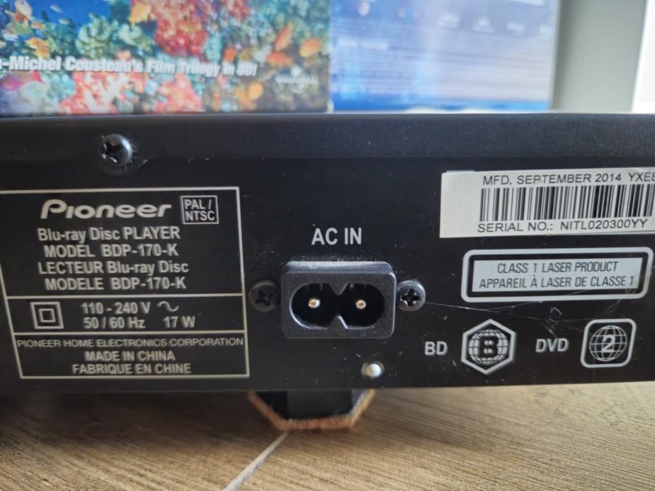 Pioneer ブルーレイディスクプレーヤー BDP-170 Pioneer BDP-170 - ぶーん日記