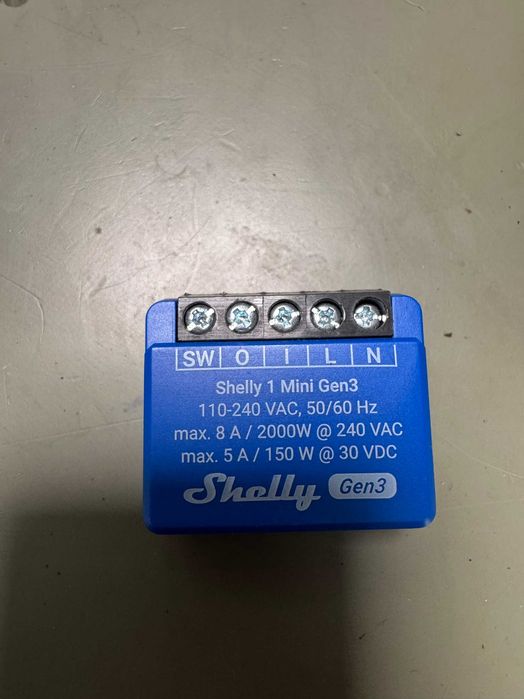 Shelly 1 Mini Gen3