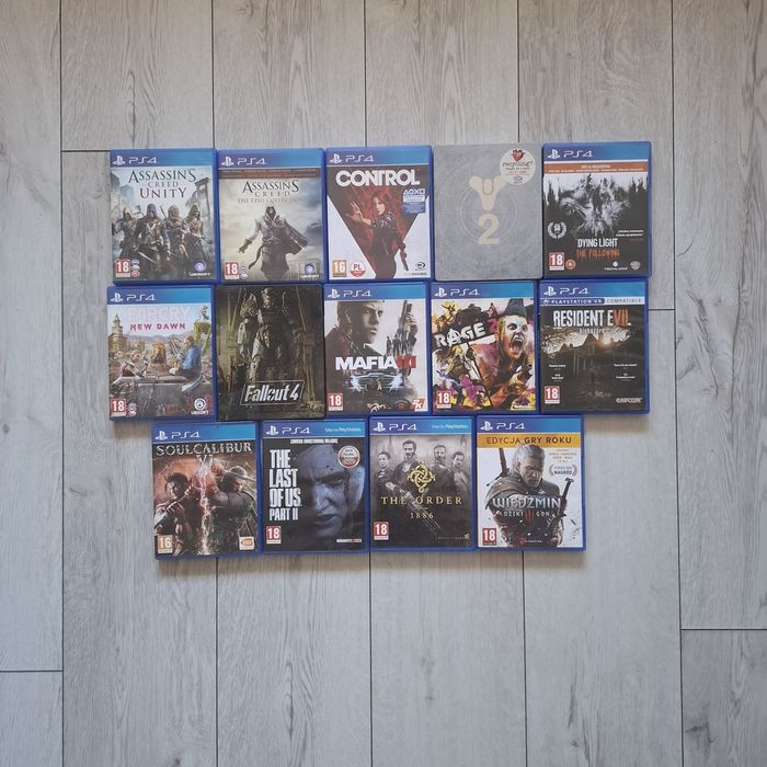 Zestaw gier ps4 gry Sony PlayStation komplet games konsola ps5 lego