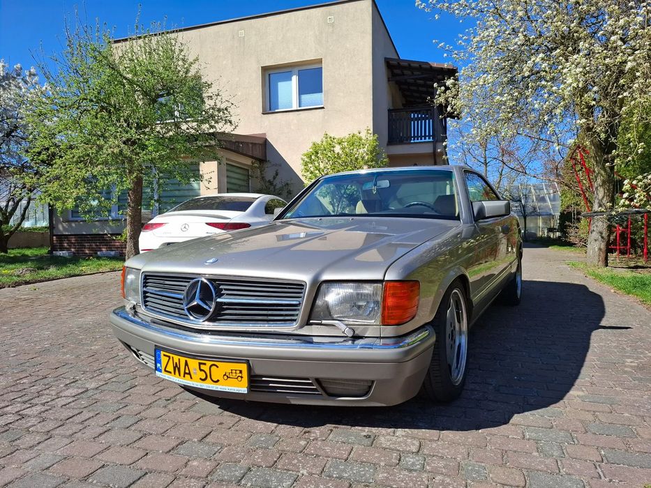 Mercedes-Benz Klasa S Mercdes SEC420 zabytek, piekna S klasa