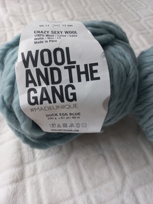 Товста перуанська пряжа Wool and the Gang "Crazy Sexy Wool"