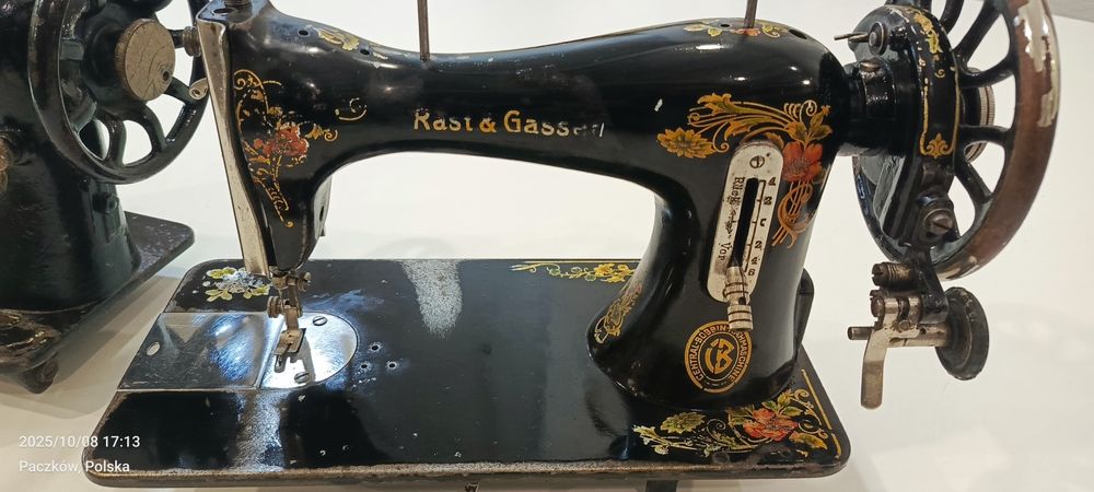 Maszyna do szycia rast&gasser, singier