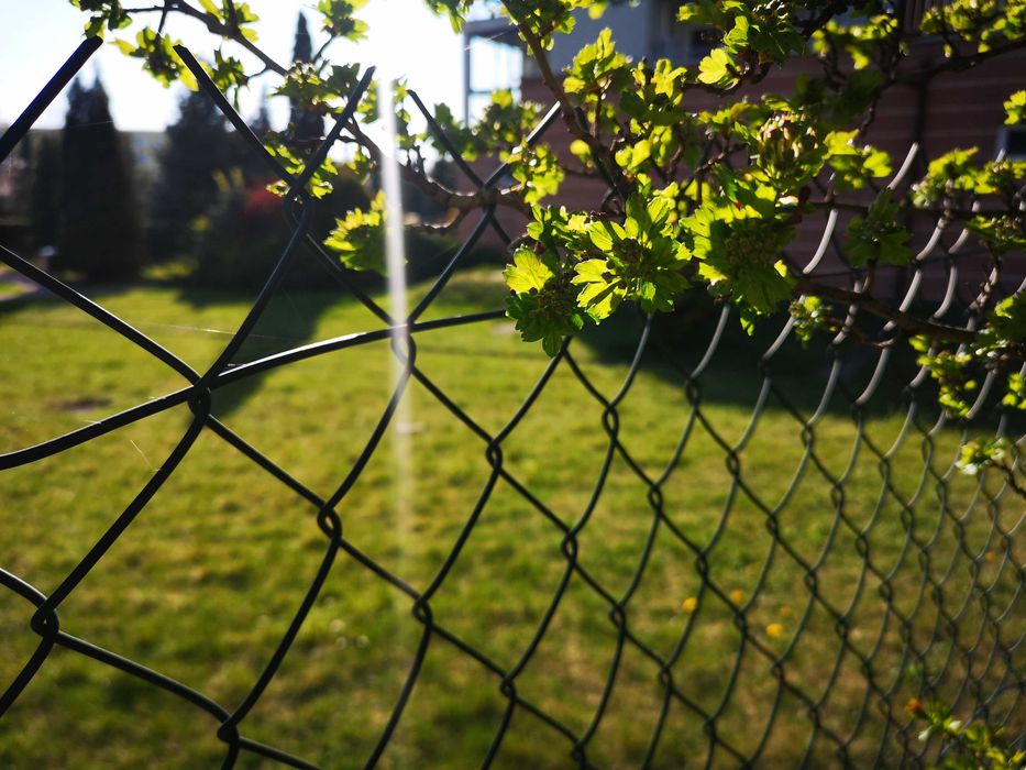 ANTRACYT Siatka Ogrodzeniowa PCV Grafitowa 3.1mmh=1,5m 10m tylko 135zł