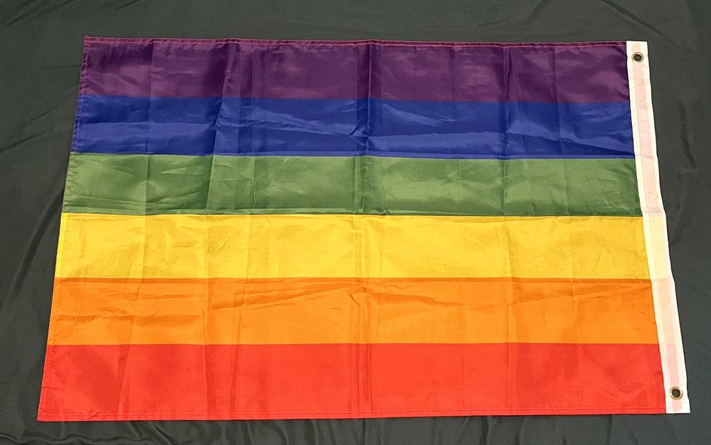 Flaga Tęczowa Rainbow Flag 60x90cm
