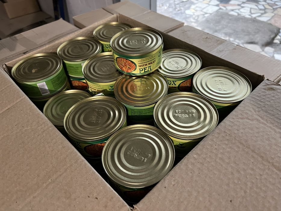 Консервы мясные горох с мясом