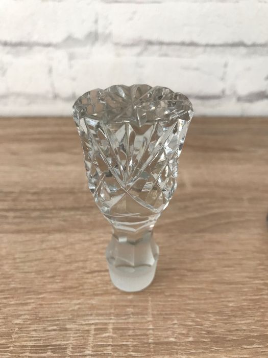 Kryształowa karafka PRL