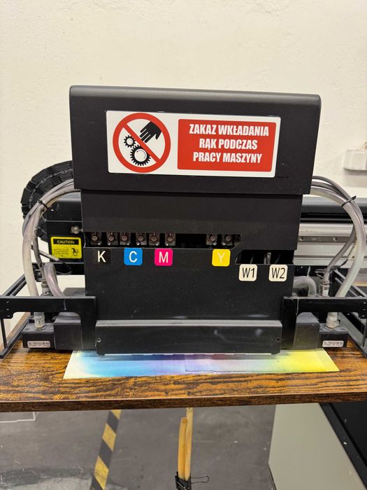 Drukarka UV LED - Flatbed 100 x 160 CMYK + 2W