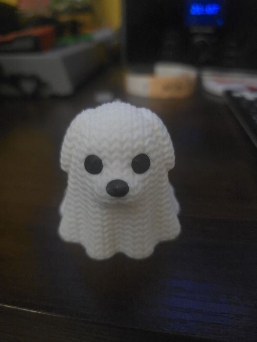 Piesek duszek, wydruk 3D