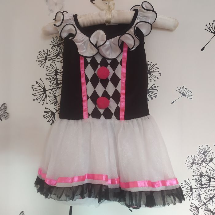 Карнавальное платье арлекино, клоуна на Хеллоуин