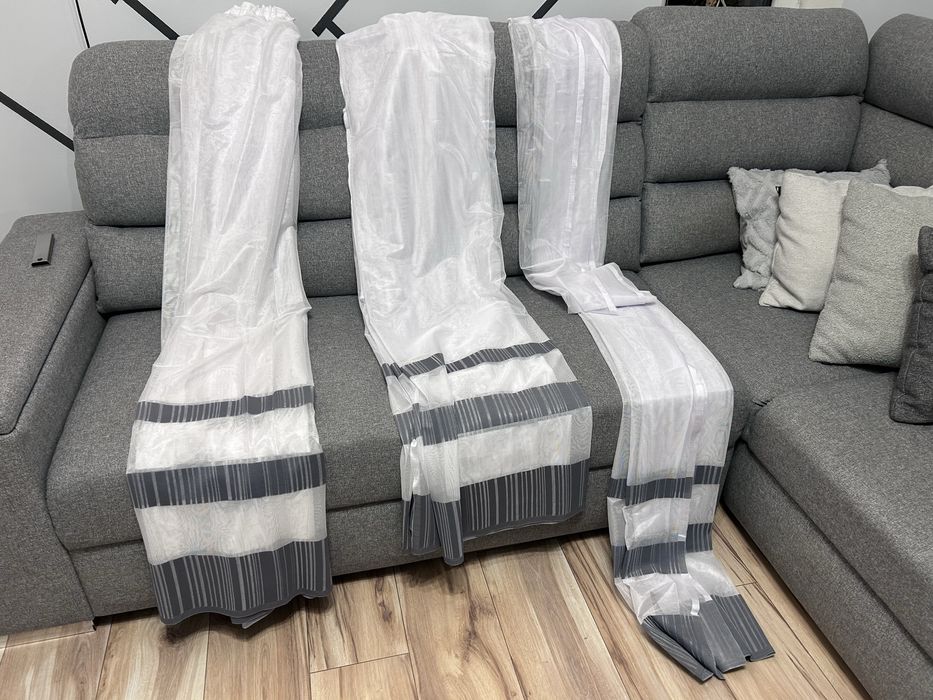 Firanki na okno i drzwi balkonowe