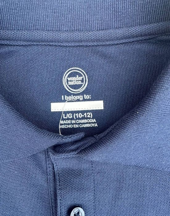 Поло для хлопчика з довгим рукавом School uniform 10-12 років