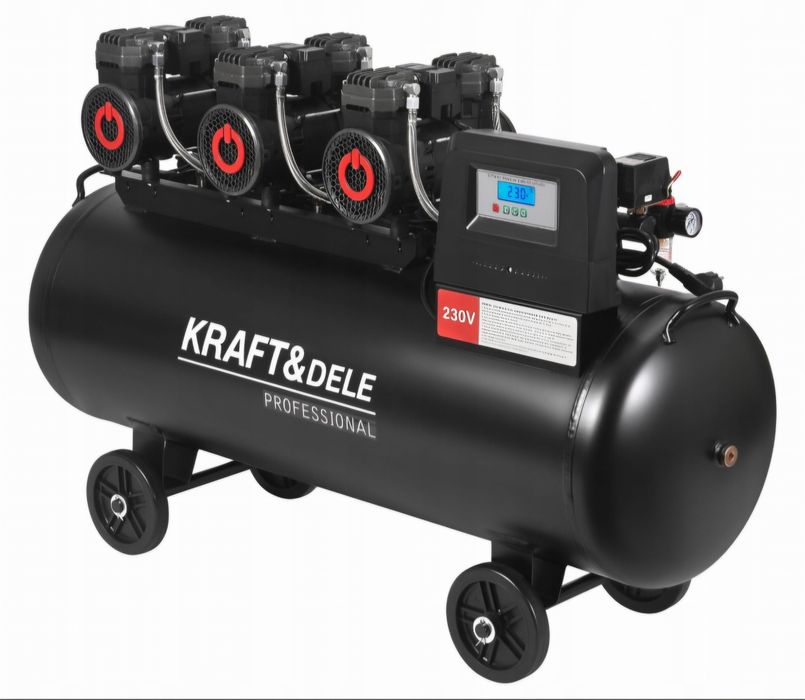 Kompresor 6 cylindrów! 200L 3x2.2 kw+ SEPARATOR tablet 750l/min