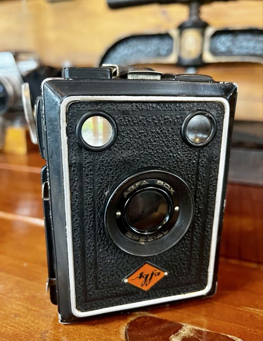 Antiga maquina fotografica Agfa Spezial box