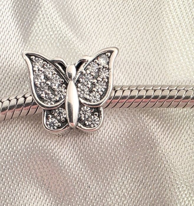 Charms srebrny 2 szt do bransoletek