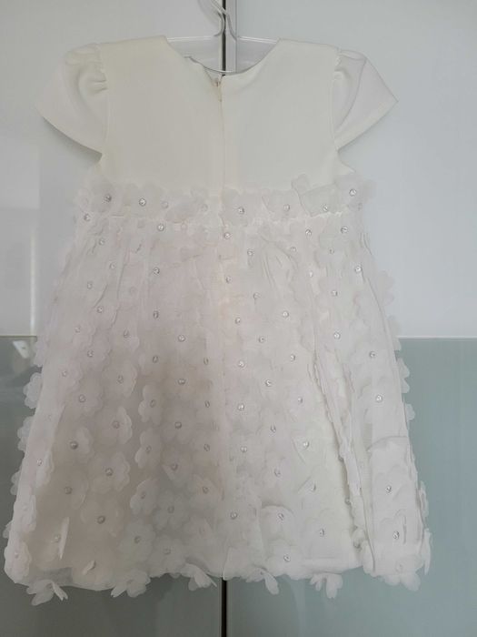 Zestaw Sukienka i sweterek r. 80 dla dziewczynki