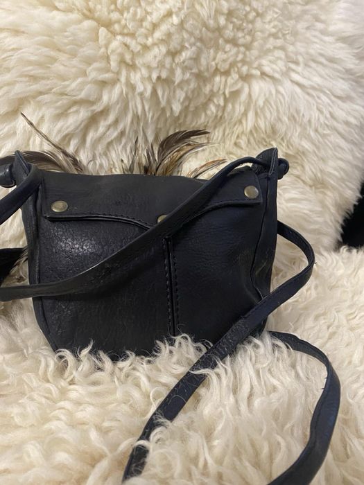 Шкіряна сумочка ручної роботи