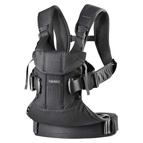 Переноска BabyBjörn One Air Mesh Black / Кенгуру BabyBjorn оригинал черный