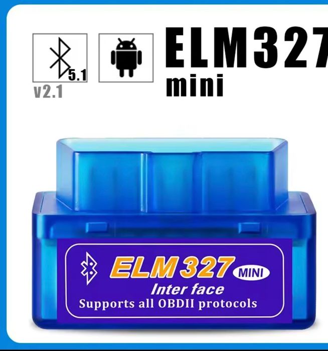 ELM327 OBD Bluetooth V2.1 (NOVO/LACRADO)