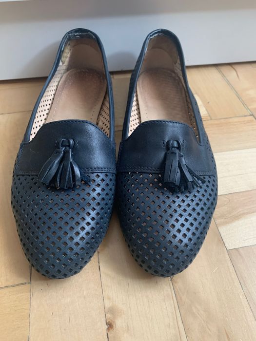 Skórzane buty damskie Bama 39