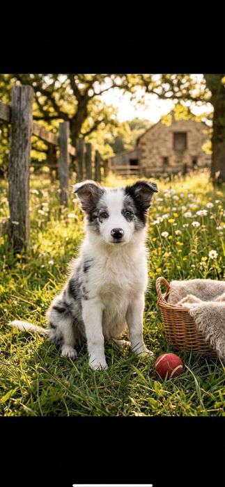 Border Collie red merle