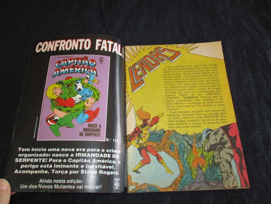 Livro BD Lendas 2 O Fim de Nuclear