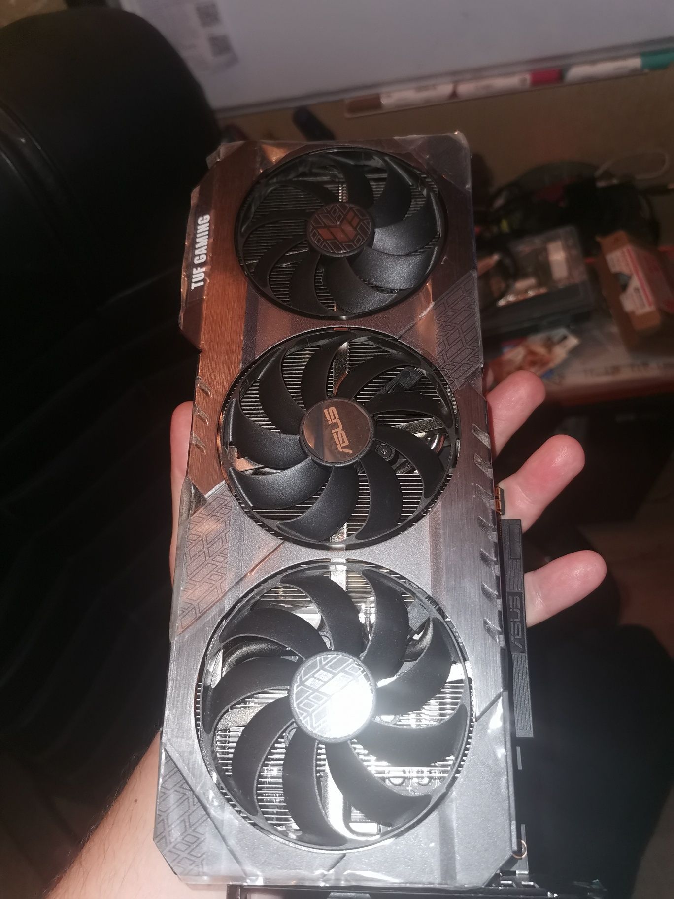 Видеокарта RTX 3070ti АСУС туф 3gpu video card nvidia tuf asus 3070ти ...