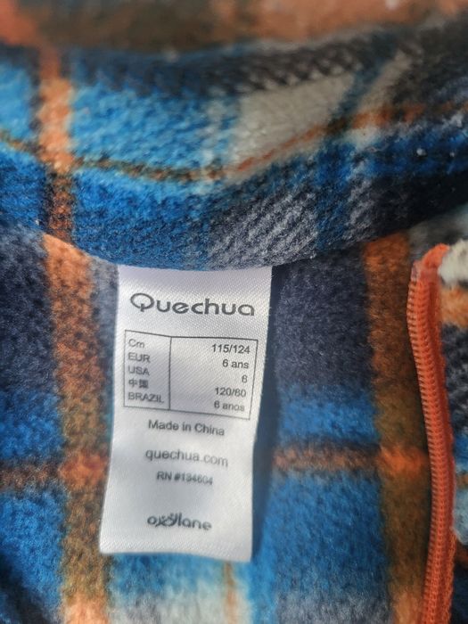Bluza polarowa Decathlon chłopięca 115/124
