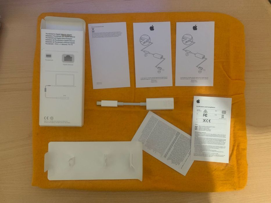 Original Apple Thunderbolt to Gigabit Ethernet Adapter
