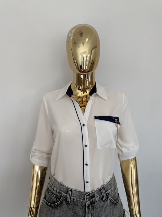 Elegencka bluzka koszula biala 38 40 42