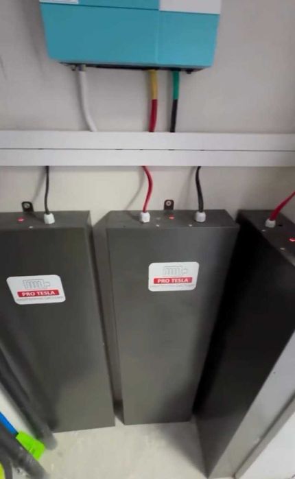 Акумулятор 6,2 кВт·год + інвертор 3,2 кВт комплект резервного живлення