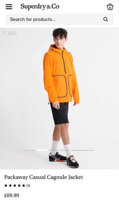 Продам анорак вітровка SuperDry розмір XL