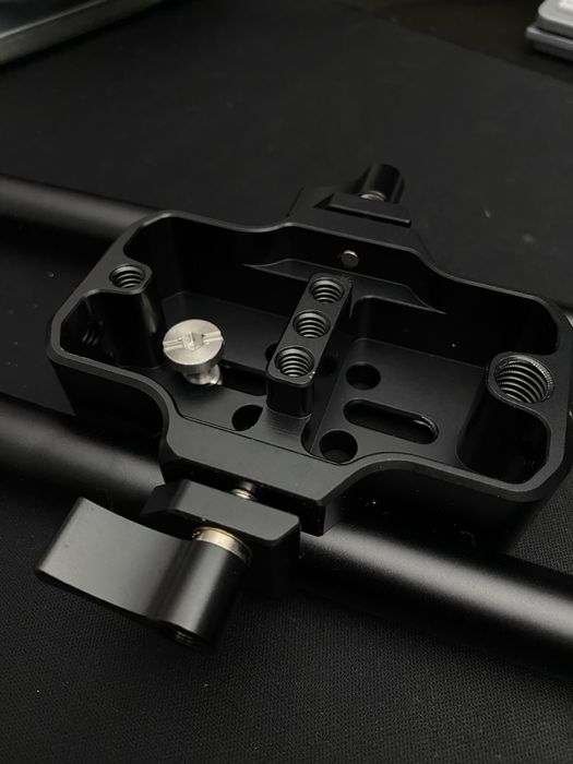 Placa Base Neewer + SMALLRIG 15 mm Rod 2 peças 30 cm