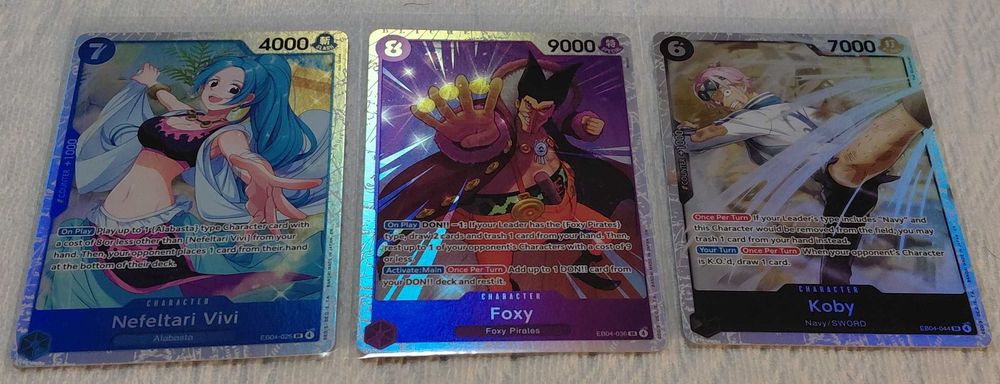 Cartas One Piece TCG PRB01 PRB02 EB04 OP16 ST35