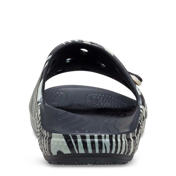 CROCS Mules Classic Animal Remix Sandal padrão zebra (38/39) NOVAS