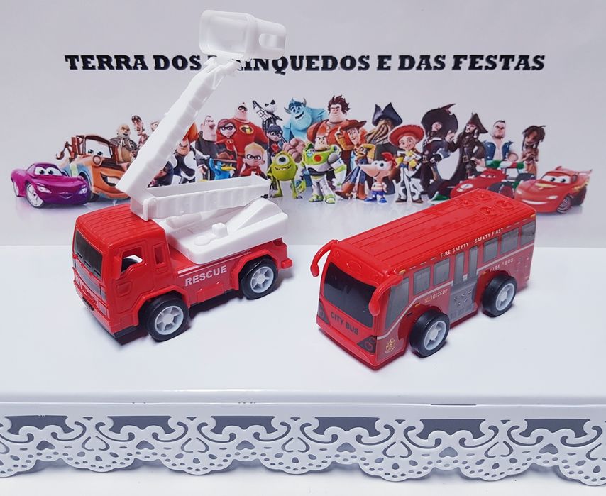 Conjunto 6 pcs Bombeiros (Portes Incluídos)