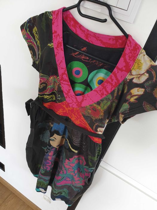 Sukienka Desigual, 100% bawełna, rozmiar S, 36