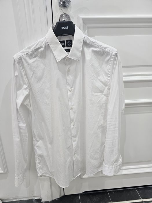 Koszula męska Hugo Boss biała XL/43