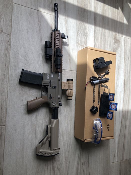 Профессиональный игрушечнй автомат на орбизах ,гель бластер Орбиган