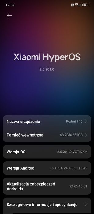 Redmi 14C 16/256  Dreamy Purple 2025r