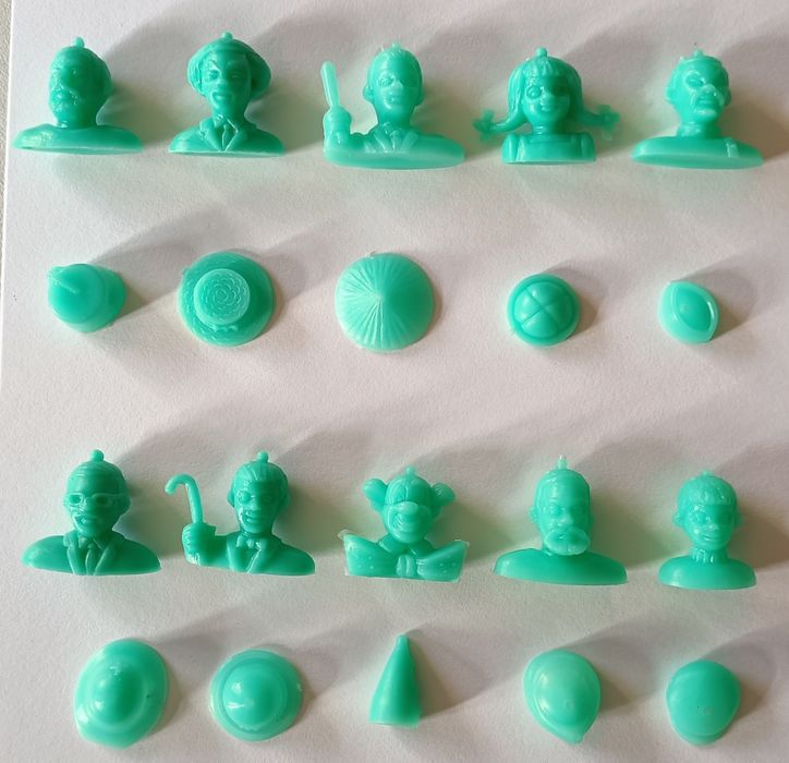 71 Bonecos, Dinossauros Sandokan, Gasparzinho, Matutano e...