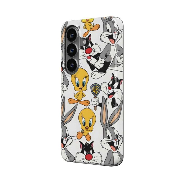 Capa Celular Looney Tunes Bugs Bunny Tweety - Cartoon Divertido