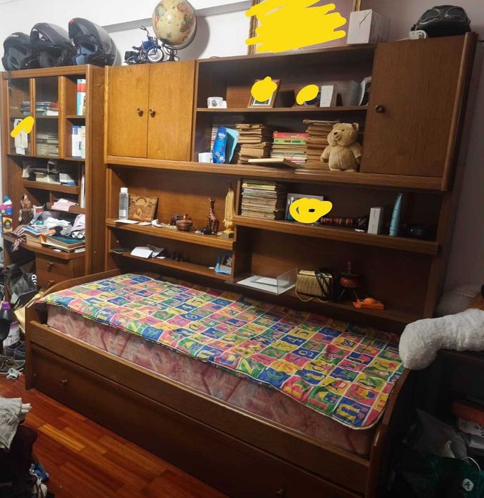 Estúdio com duas camas