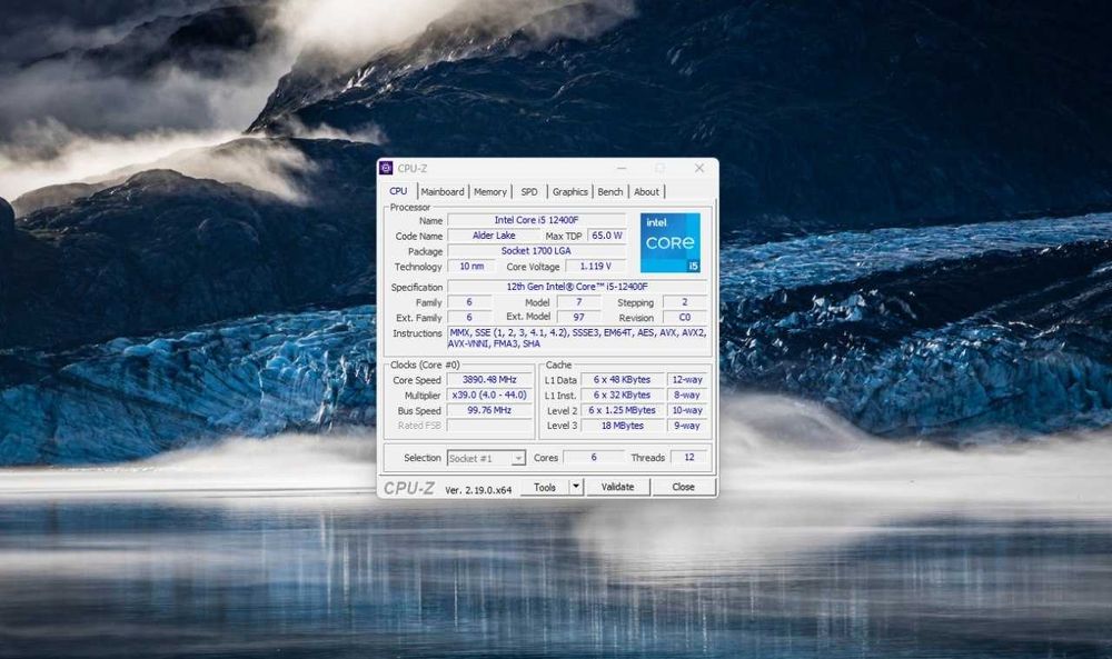 Комплект i5-12400F + ASUS TUF B760-Plus WiFi D4