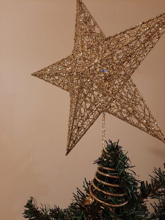 árvore de natal rica e variada