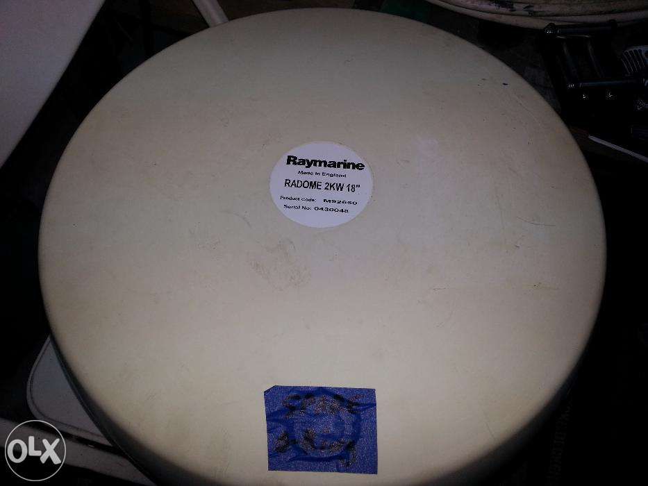 Radar jachtowy antena Raymarine Raytheon 18 cali na jacht M92650