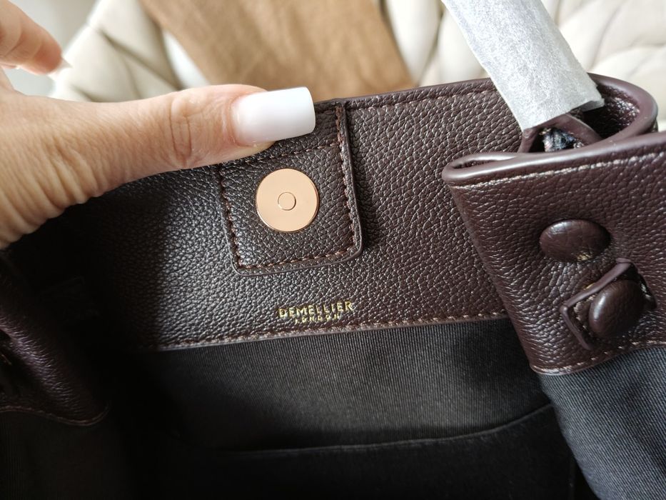 Demellier brąz Shopper nowa