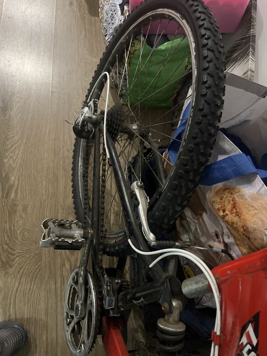 bicicleta muito usada