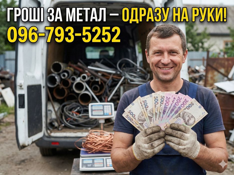 ВИСОКІ ЦІНИ‼️металобрухт, прием металлолома, алюминий, нержавійка
