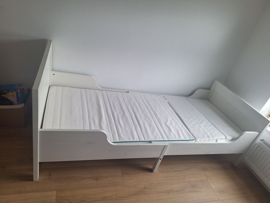 Łóżko rozsuwane Ikea Sundvik 80x200 z materacem