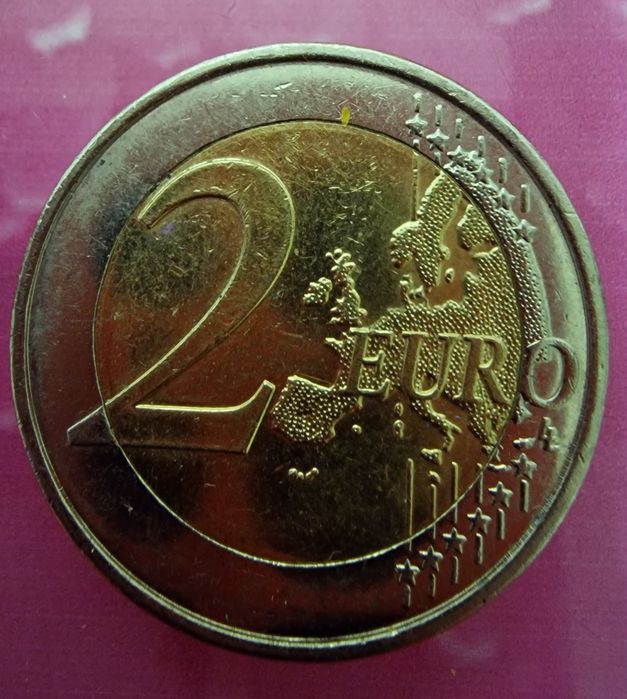 Moeda 2 euros 2024 comemorativa Jogos Olímpicos de Paris